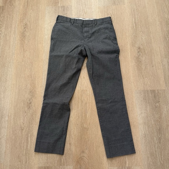 Brooks Brothers Other - Brooks Brothers Red Fleece Houndstooth Chino Pants‎ Flat Front Size Men's 36x32
